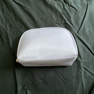 Glossy Lavender Cosmetic Bag NWOT